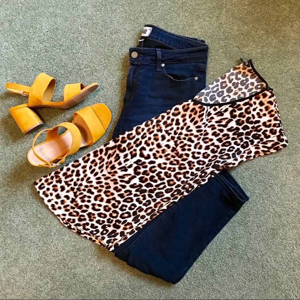 DONATING 8/1! | Express | Silky cheetah print top